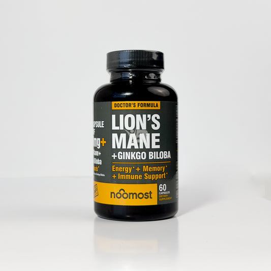 Melena de León con Ginkgo Biloba | Energia, enfoque y claridad