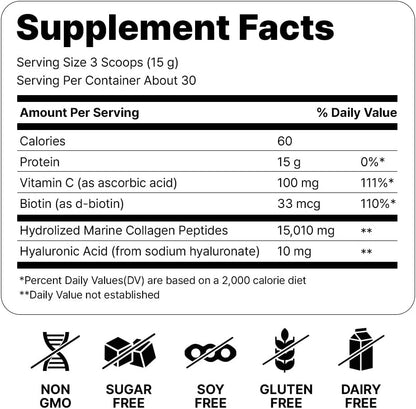 Cevitol Colágeno Marino Hidrolizado en Polvo | 100 % Original