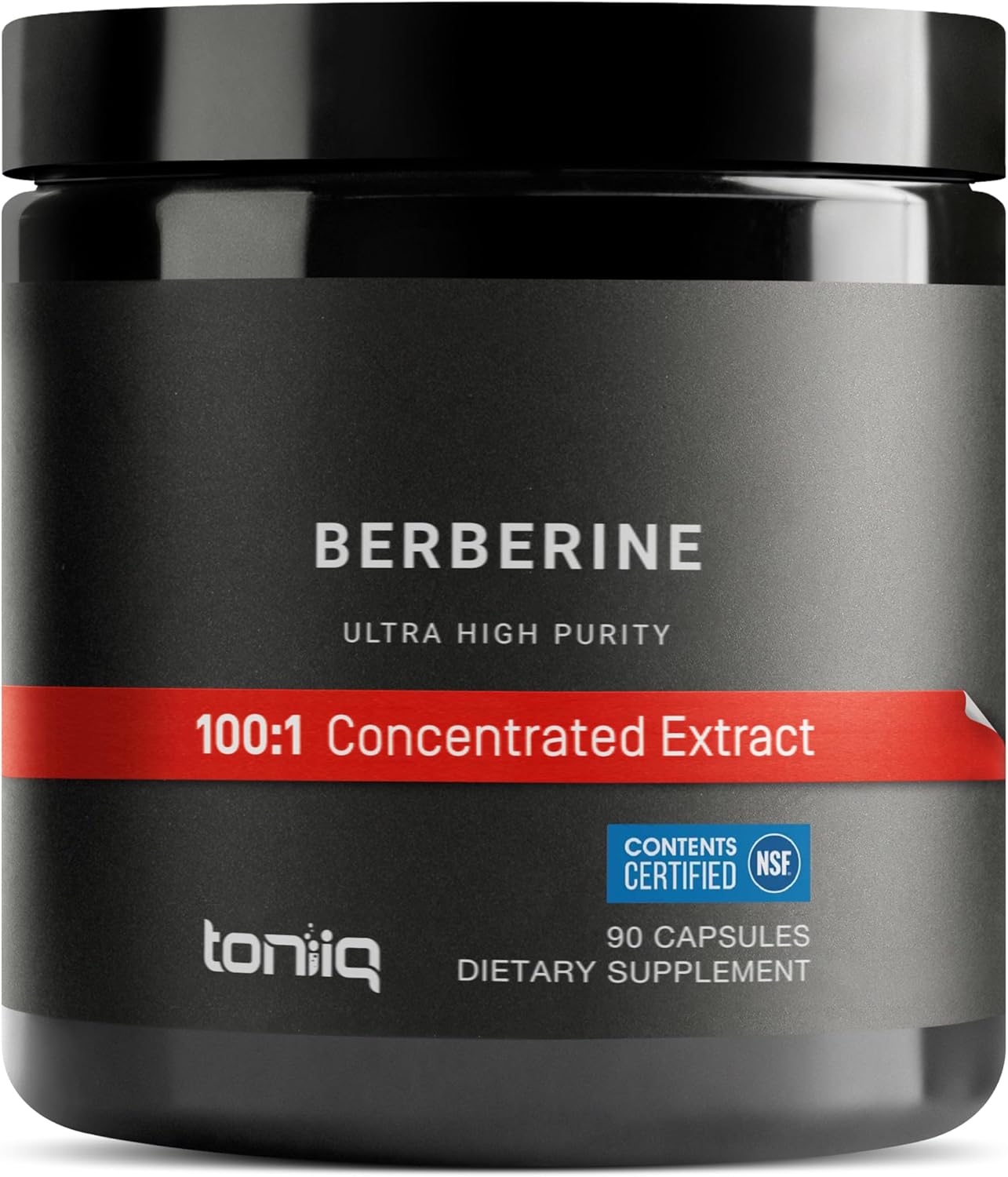 Berberina HCl de Los Himalayas - Extracto Concentrado 100:1 - Toniiq Ultra Alta Potencia - Berberina HCl 97% Probada en Laboratorio