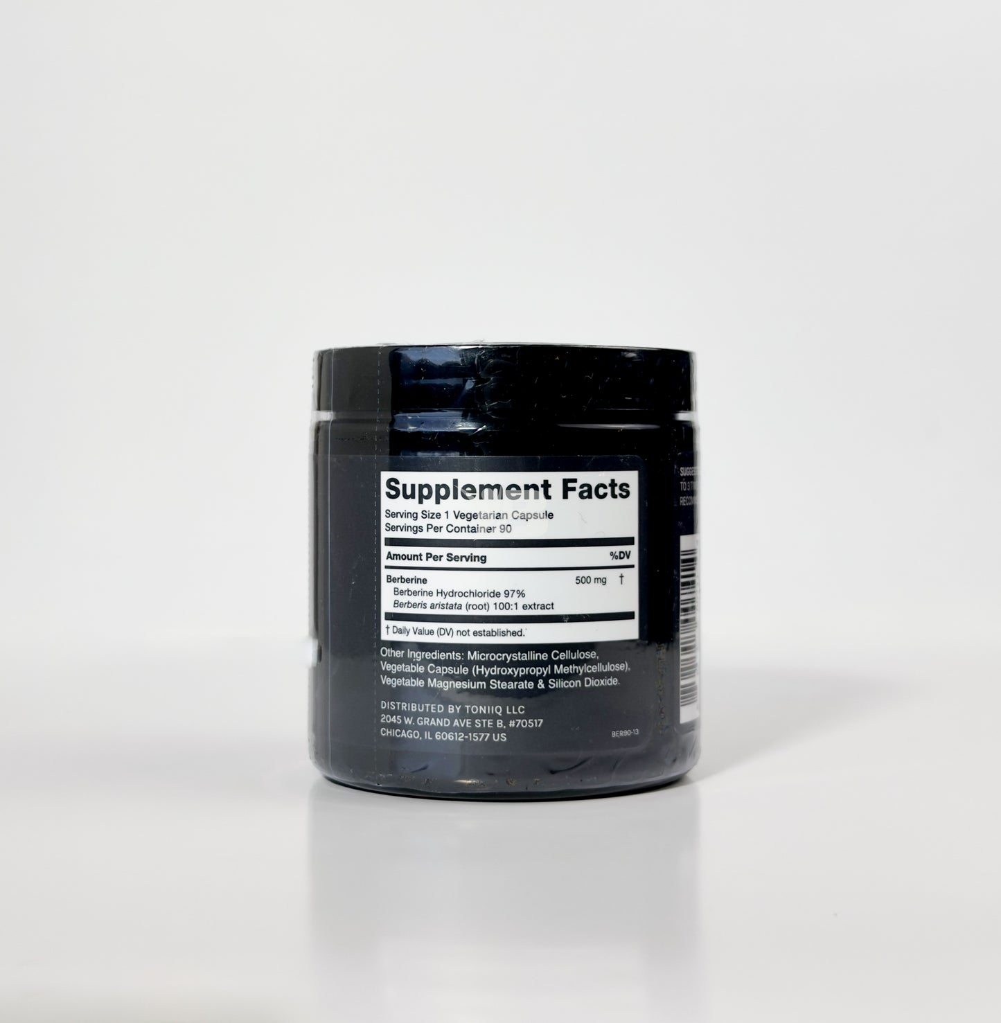 Berberina HCl de Los Himalayas - Extracto Concentrado 100:1 - Toniiq Ultra Alta Potencia - Berberina HCl 97% Probada en Laboratorio