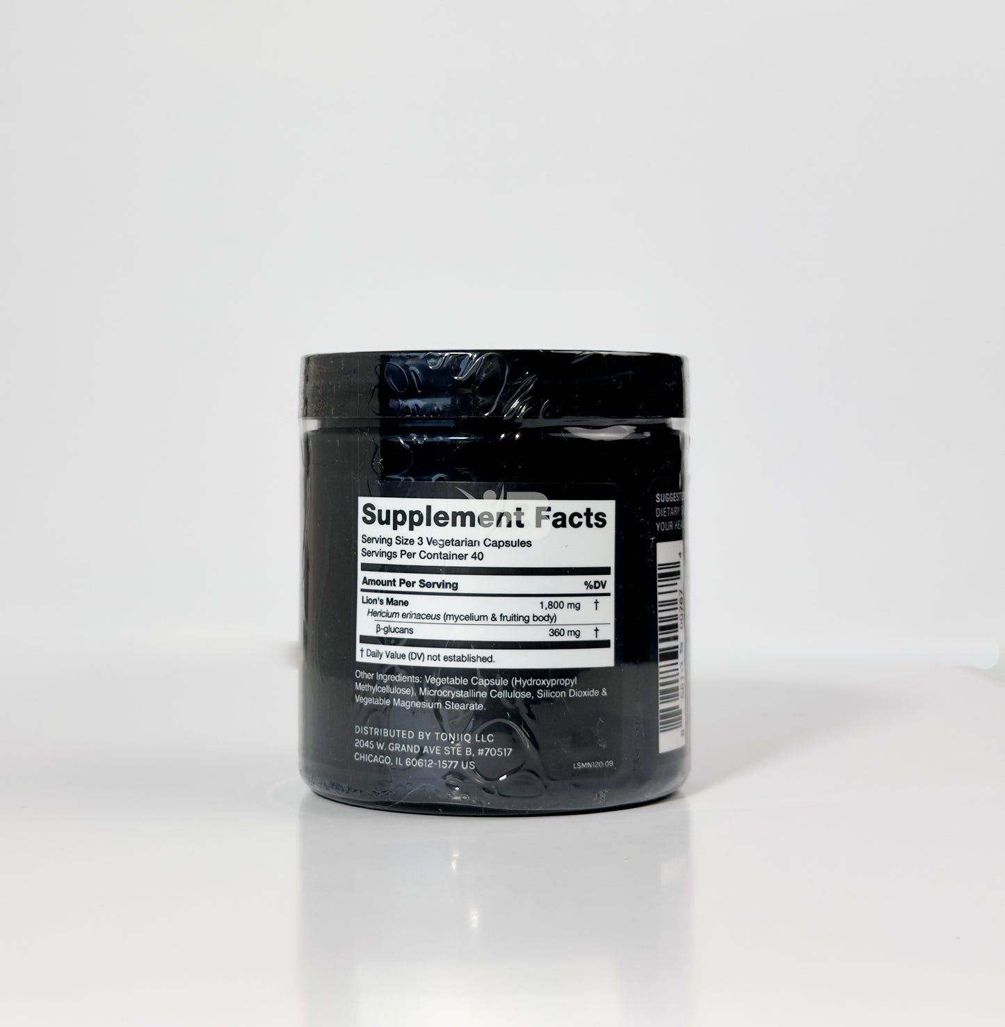 Lion's Mane Toniiq - Melena de León | Extracto 10:1 de ultra alta potencia con polisacáridos al 30% - altamente concentrado y bioactivo