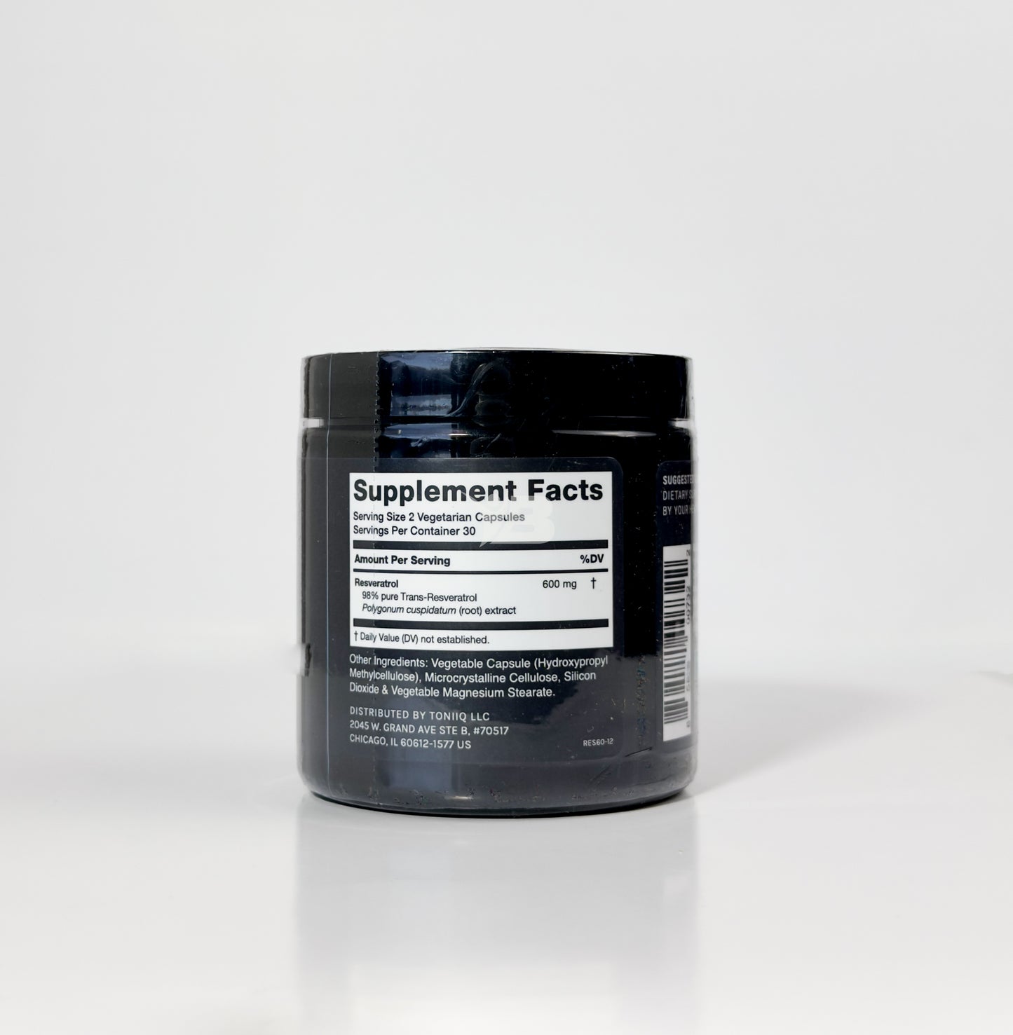 Resveratrol de ultra alta pureza - 98% Trans-Resveratrol | Toniiq