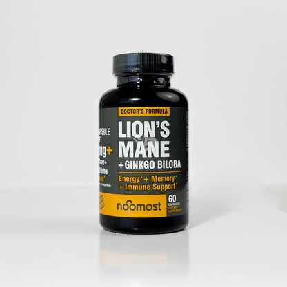 Melena de León con Ginkgo Biloba | Energia, enfoque y claridad