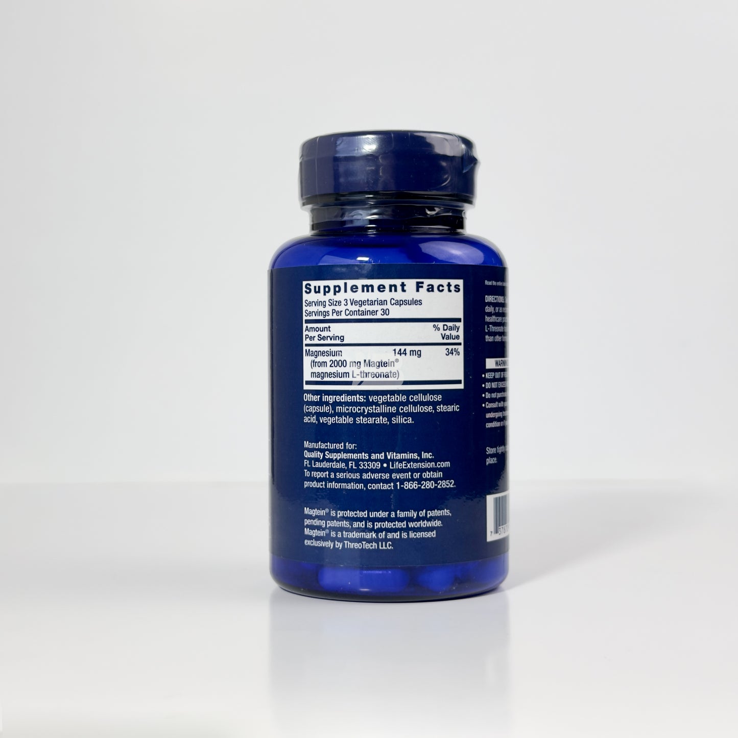 Salud Cerebral: Treonato de Magnesio Patentado