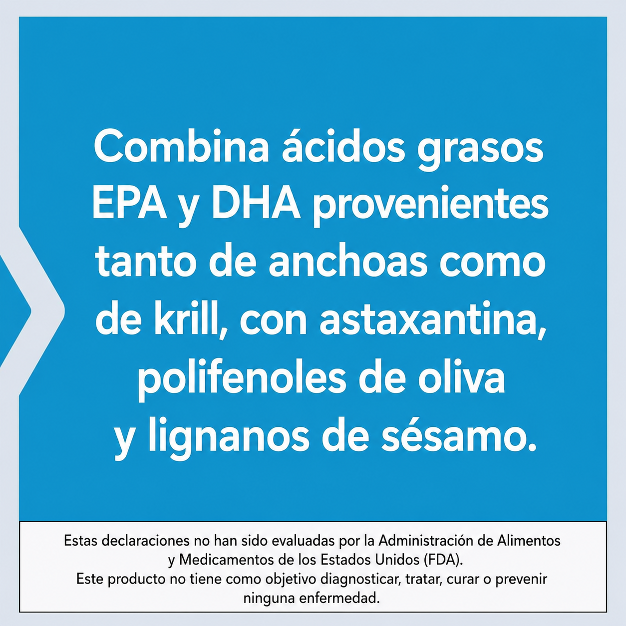 Omega-3 Plus EPA/DHA, Lignanos de Sésamo, Extracto de Oliva, Krill y Astaxantina