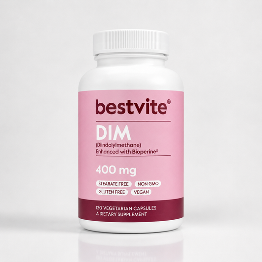 DIM (diindolilmetano) 400 mg con bioperina (120 cáps)