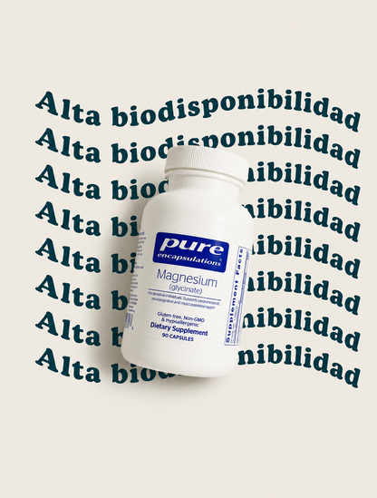 Glicinato de Magnesio | Pure Encapsulations | 90 caps