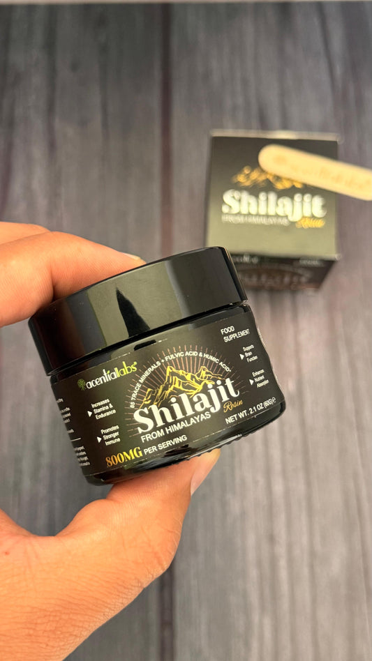 Shilajit del Himalaya en Resina 800 mg | 60 g con Ácido Fúlvico y Minerales