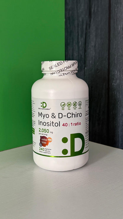 Balance Hormonal: Myo D-Chiro INOSITOL Capsulas