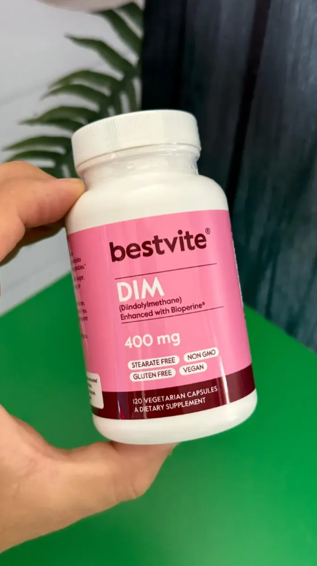 DIM (diindolilmetano) 400 mg con bioperina (120 cáps)