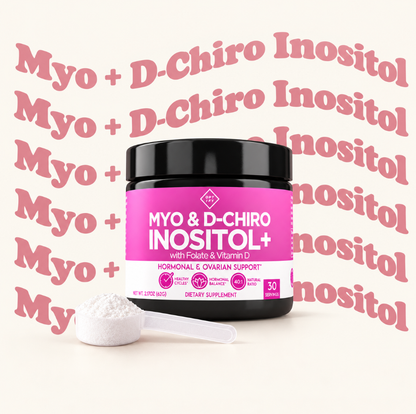 Myo & D-Chiro Inositol 40:1 con Folato y Vitamina D |Optify
