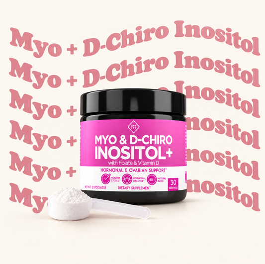 Myo & D-Chiro Inositol 40:1 con Folato y Vitamina D |Optify