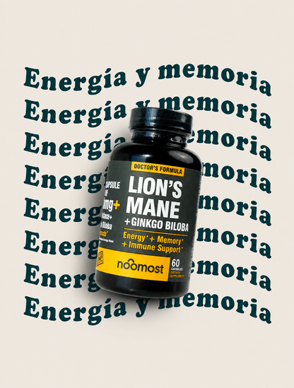 Melena de León con Ginkgo Biloba | Energia, enfoque y claridad