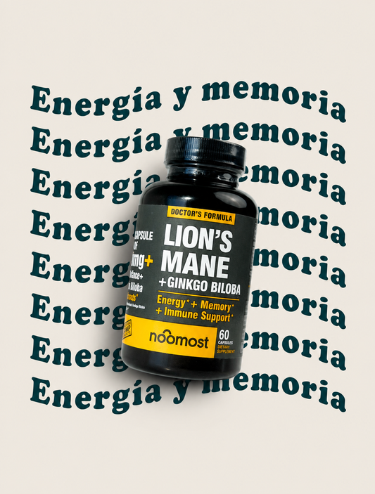 Melena de León con Ginkgo Biloba | Energia, enfoque y claridad