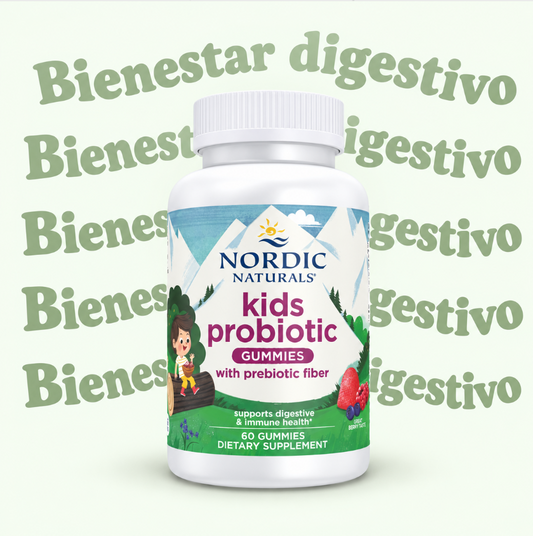 Gomitas Probióticas para Niños Nordic Naturals Kids Nordic Flora | 60 Unidades