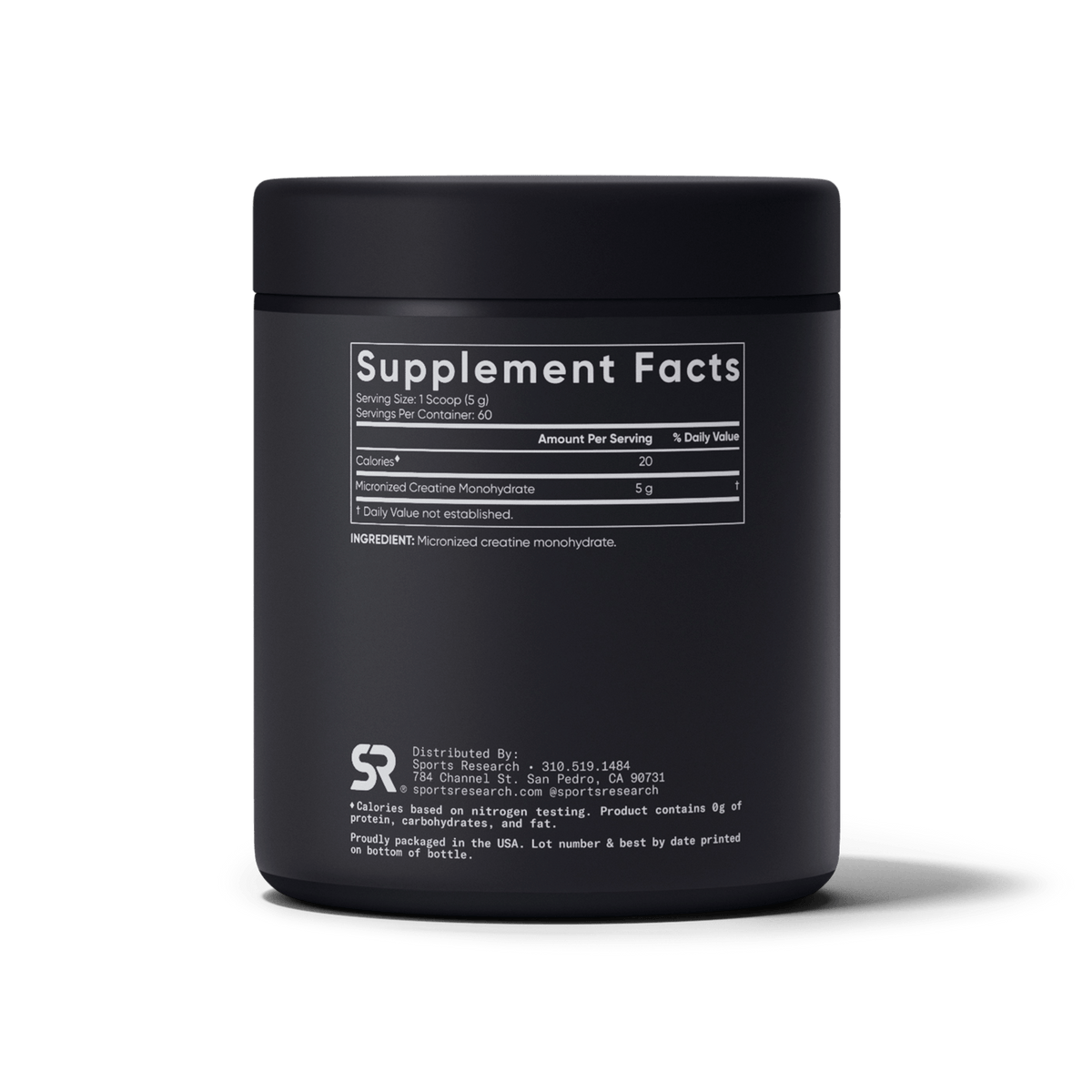 Sports Research Creatina Monohidratada Micronizada
