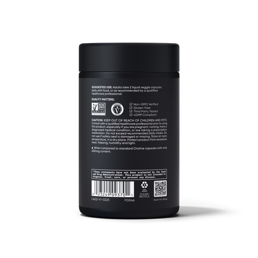 Sports Research Colina 800 mg con VitaCholine®