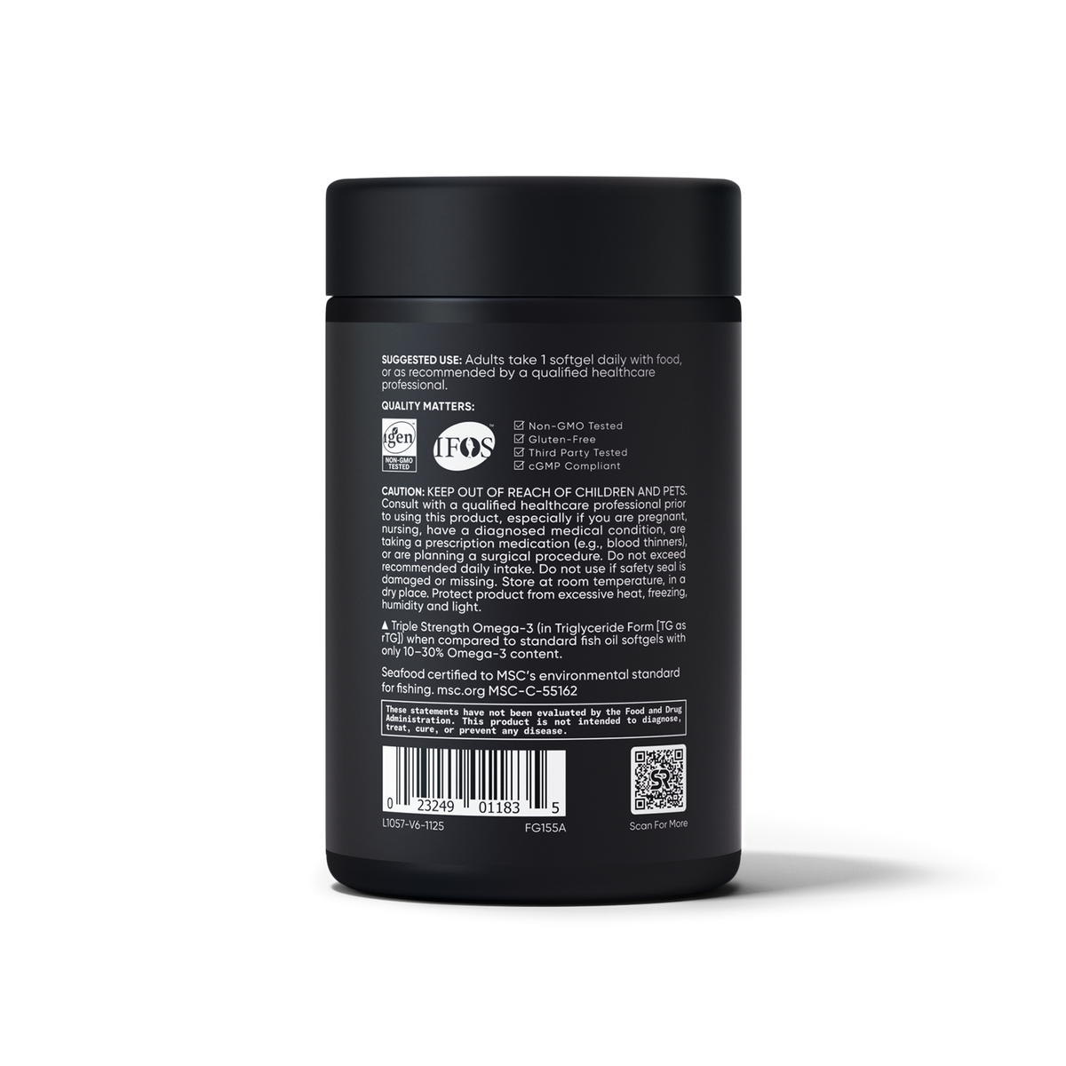 Sports Research Omega-3 de Abadejo de Alaska 1.250 mg