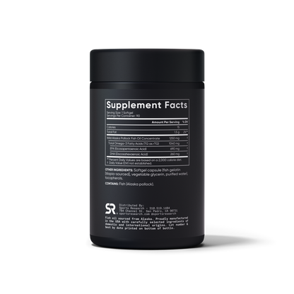 Sports Research Omega-3 de Abadejo de Alaska 1.250 mg
